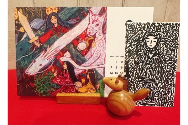 2026年幸運を招く！<br>自動書記アートカレンダー<br>4大セット